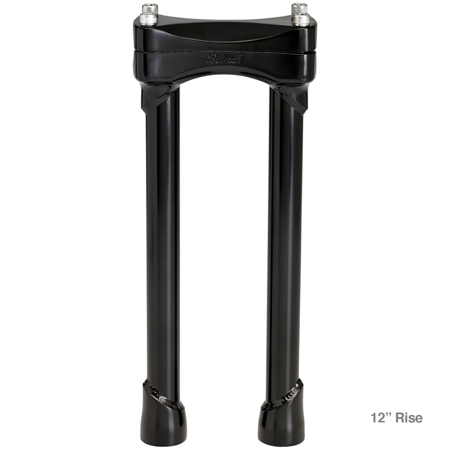 Murdock Risers 6" 8" 10" 12" - Black Electroplate