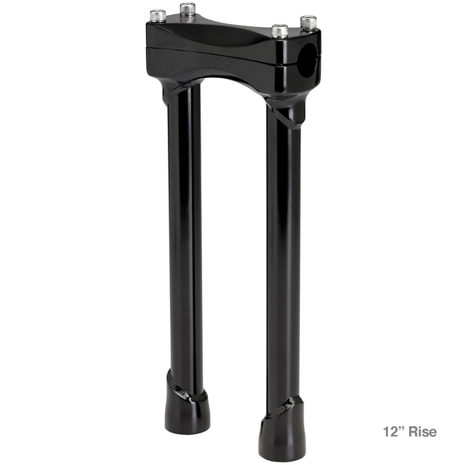 Murdock Risers 6" 8" 10" 12" - Black Electroplate