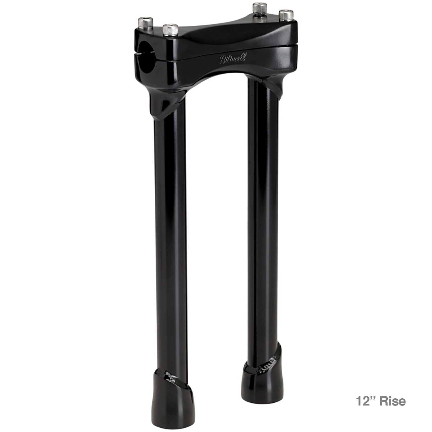 Murdock Risers 6" 8" 10" 12" - Black Electroplate