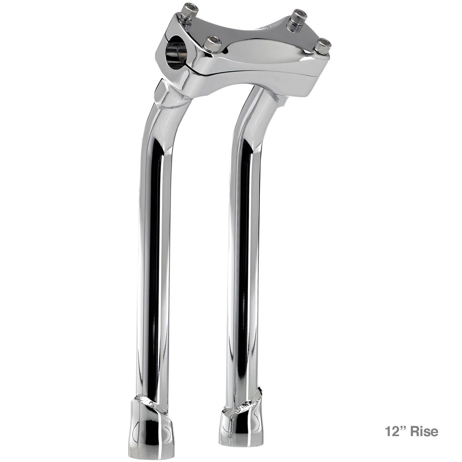 Murdock Pullback Risers 6" 8" 10" 12" - Chrome