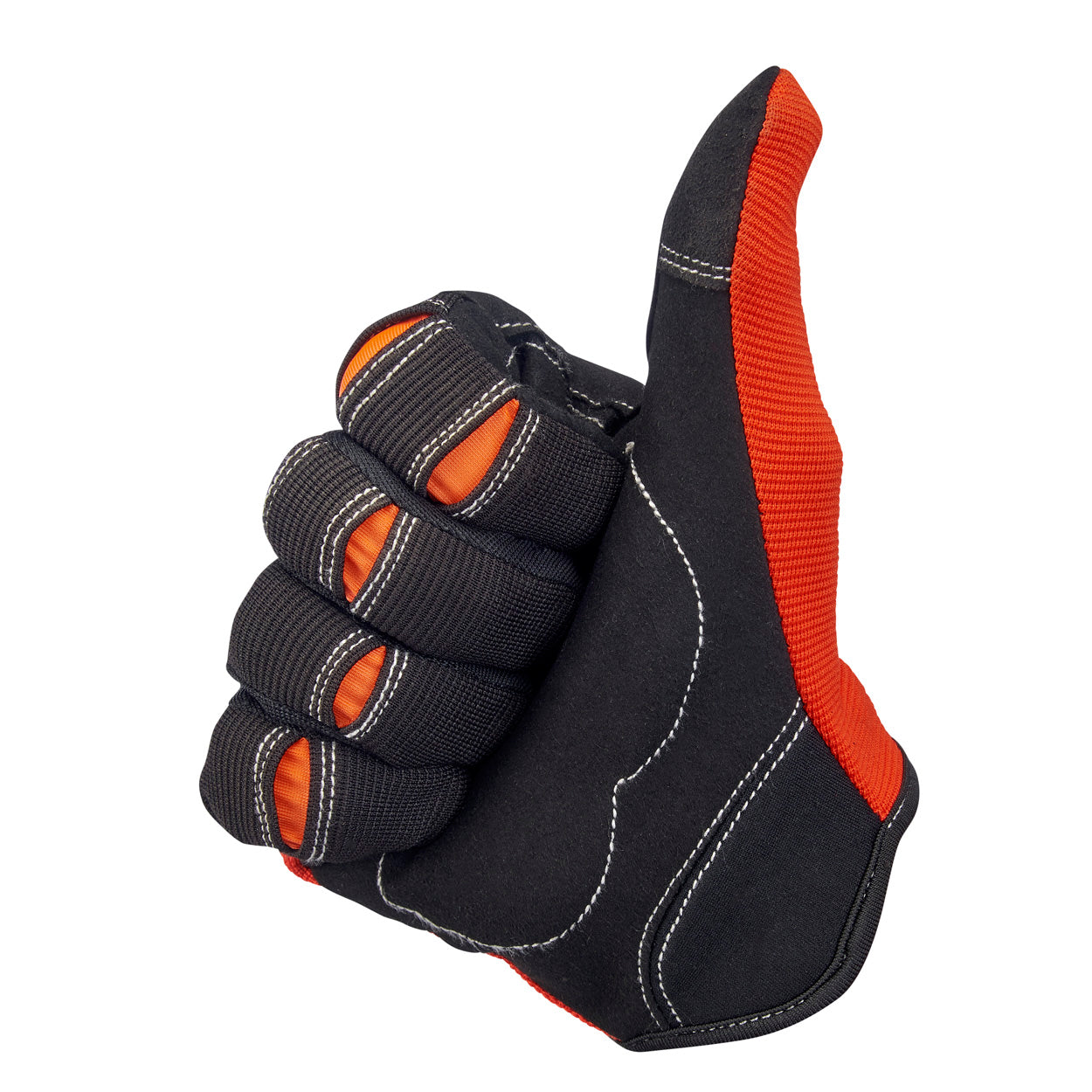 Moto Gloves - Orange/Black