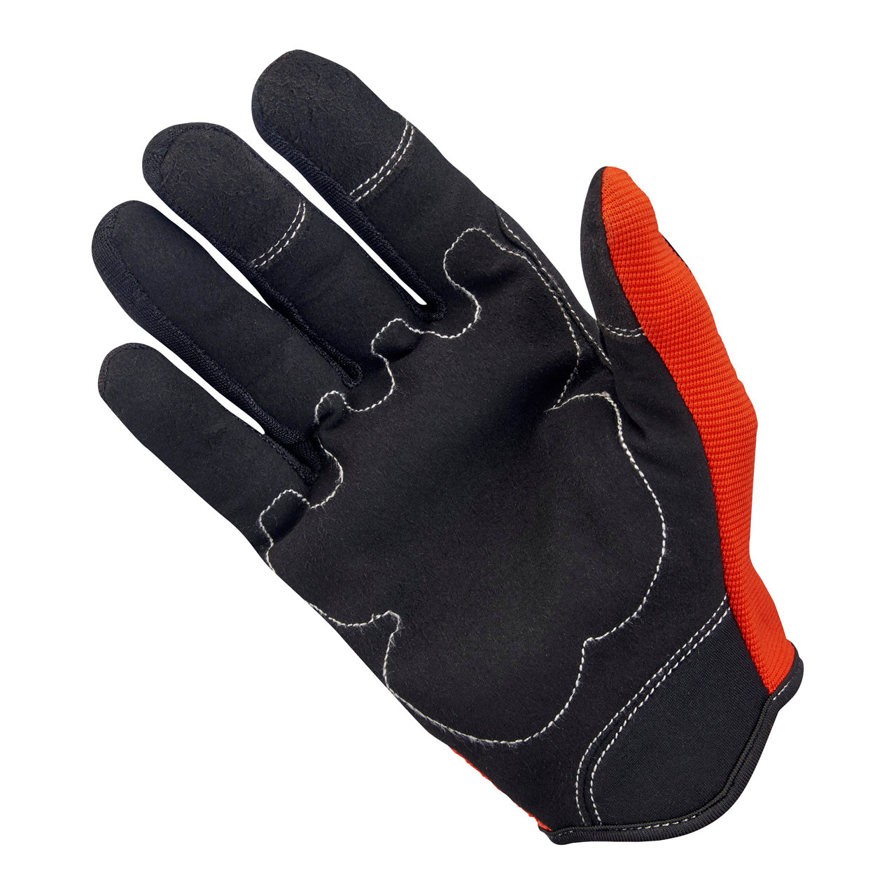 Moto Gloves - Orange/Black