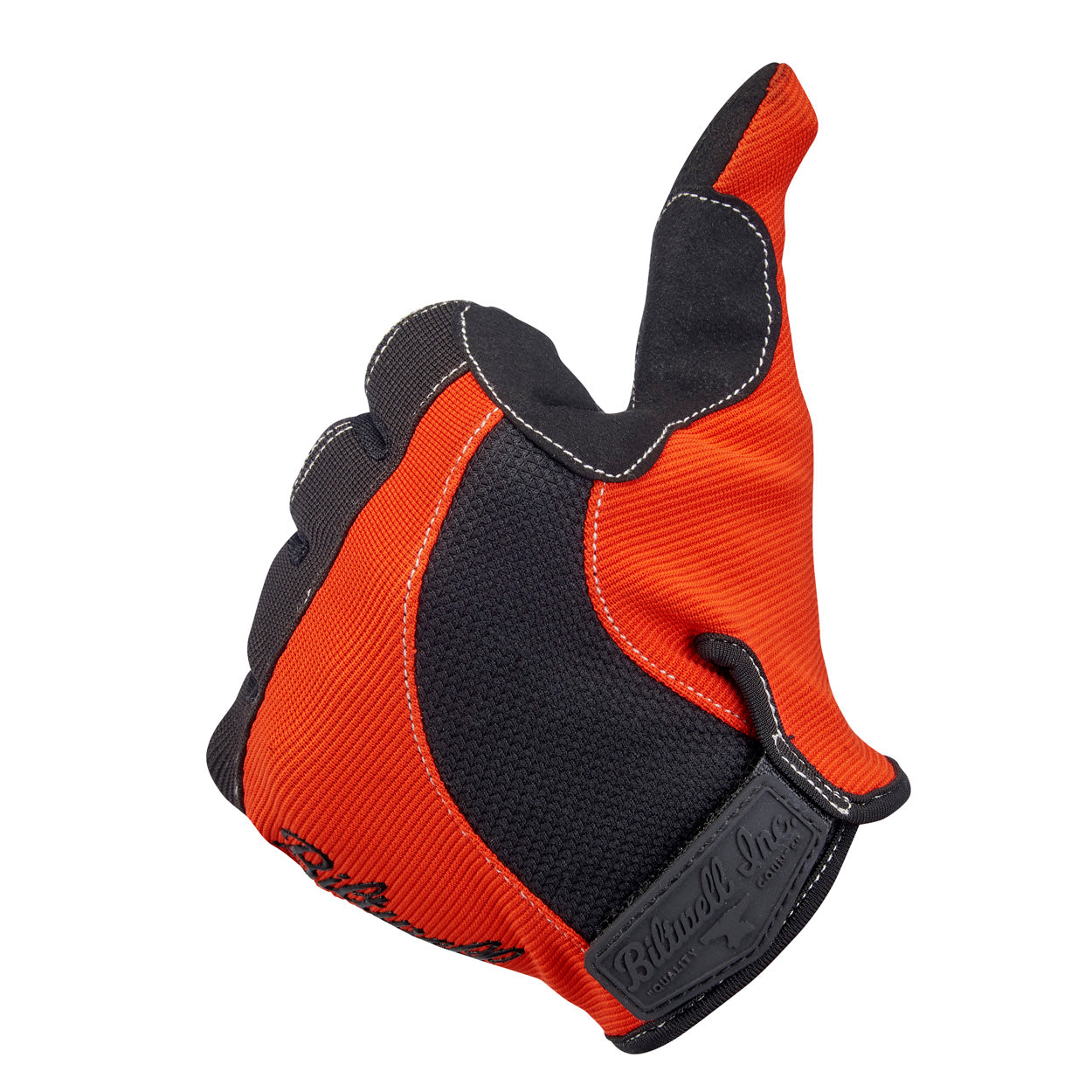 Moto Gloves - Orange/Black