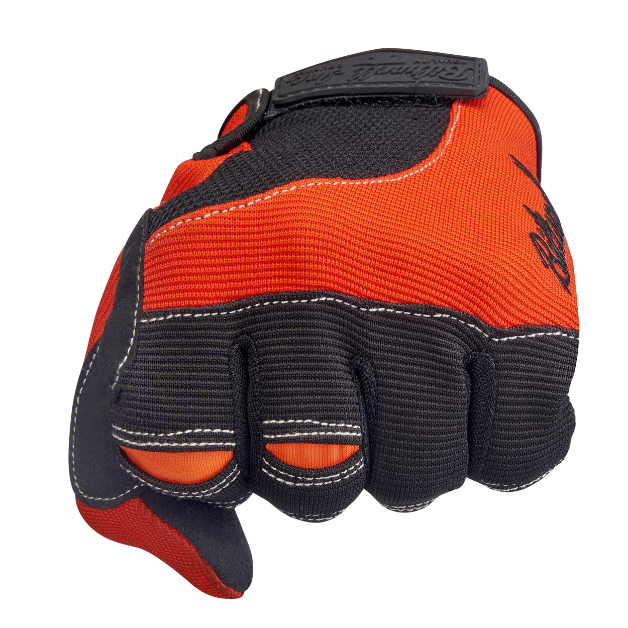 Moto Gloves - Orange/Black