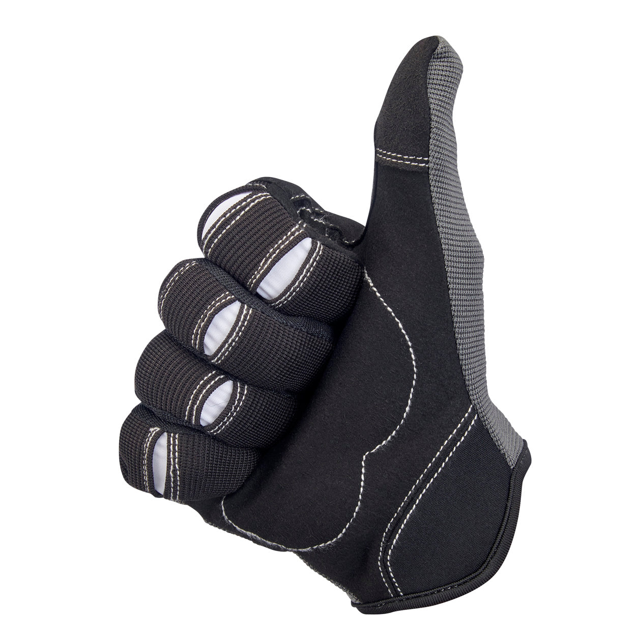 Moto Gloves - Grey/Black