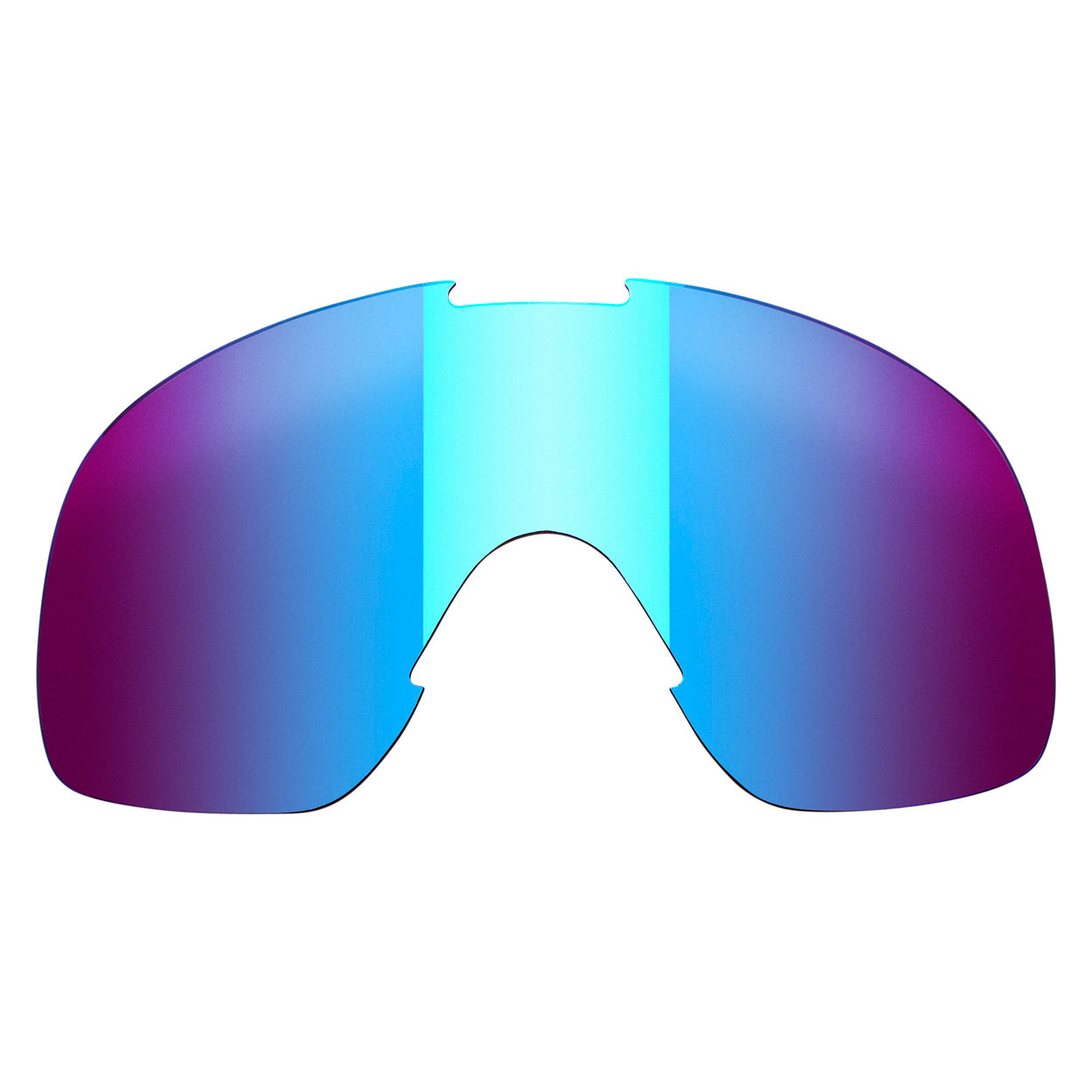 Overland 2.0 Goggle Lens - Violet Mirror / Brown
