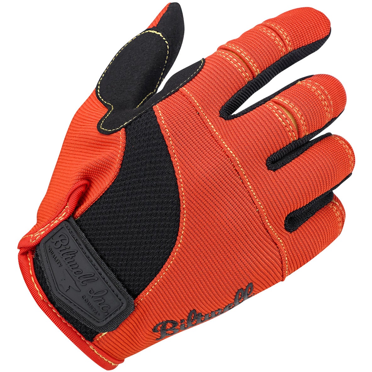 CLOSEOUT Moto Gloves - Orange/Black/Yellow