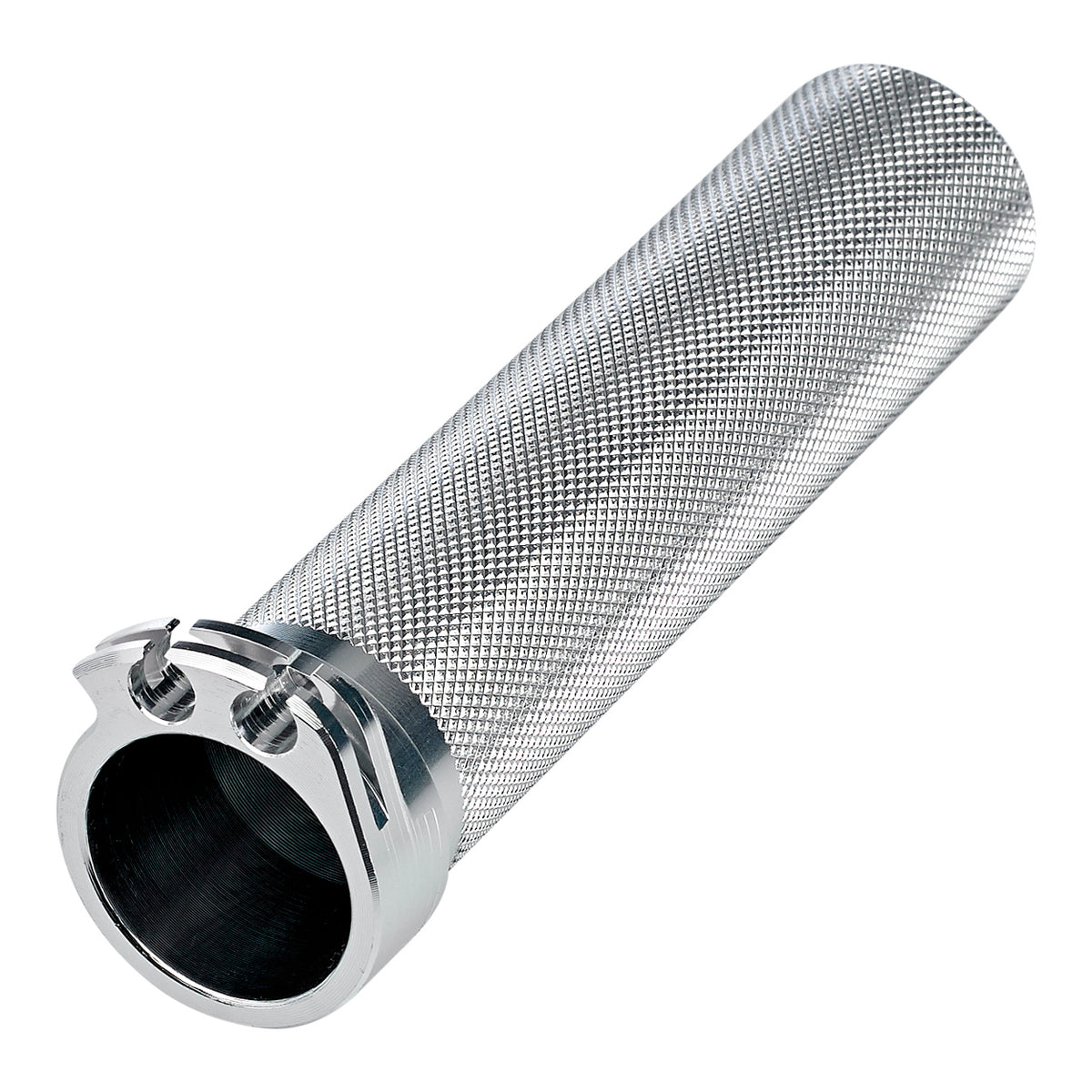 Whiskey Throttle Tube 1" - Silver