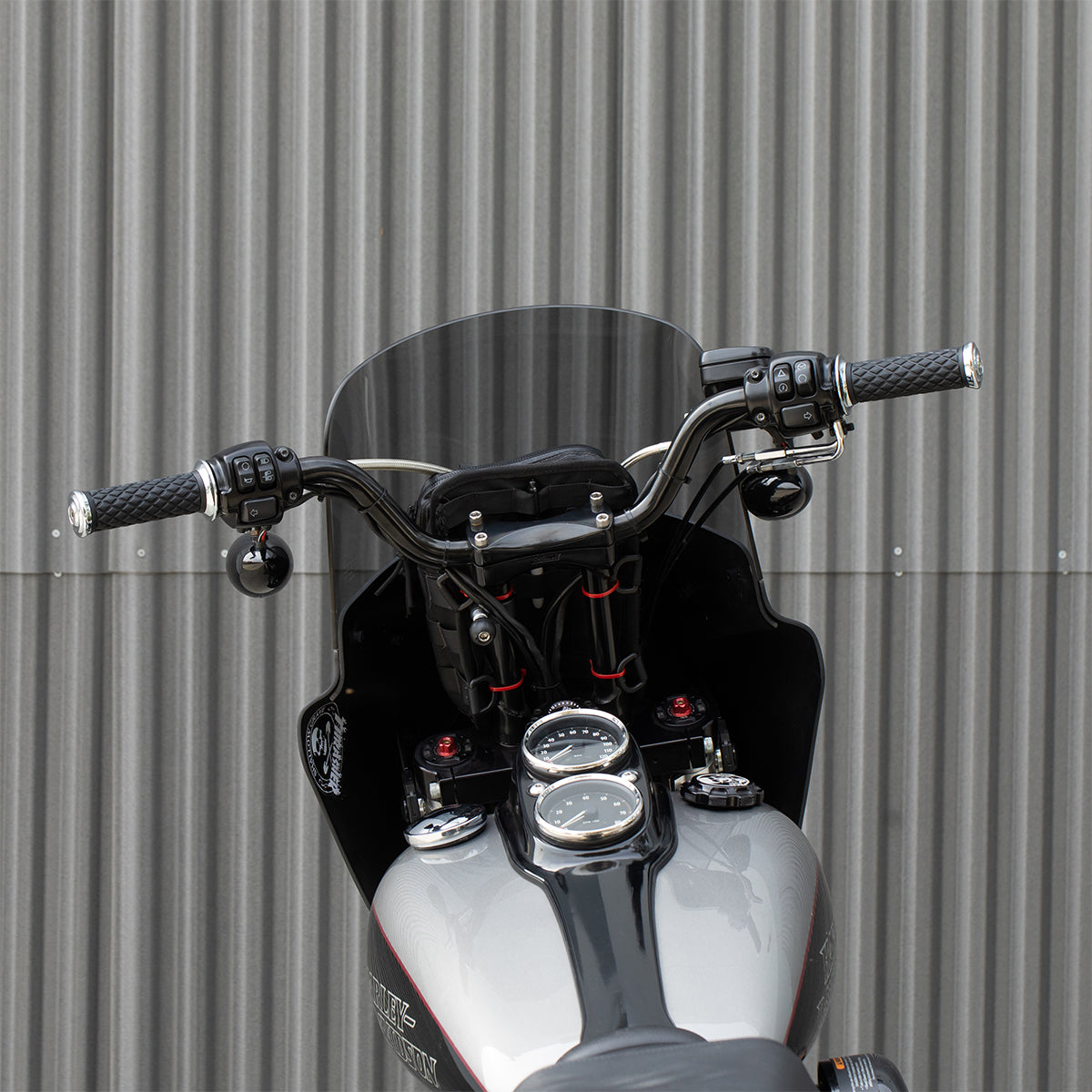 1" AlumiCore For Stock H-D 2-Cable Hand Controls - Chrome