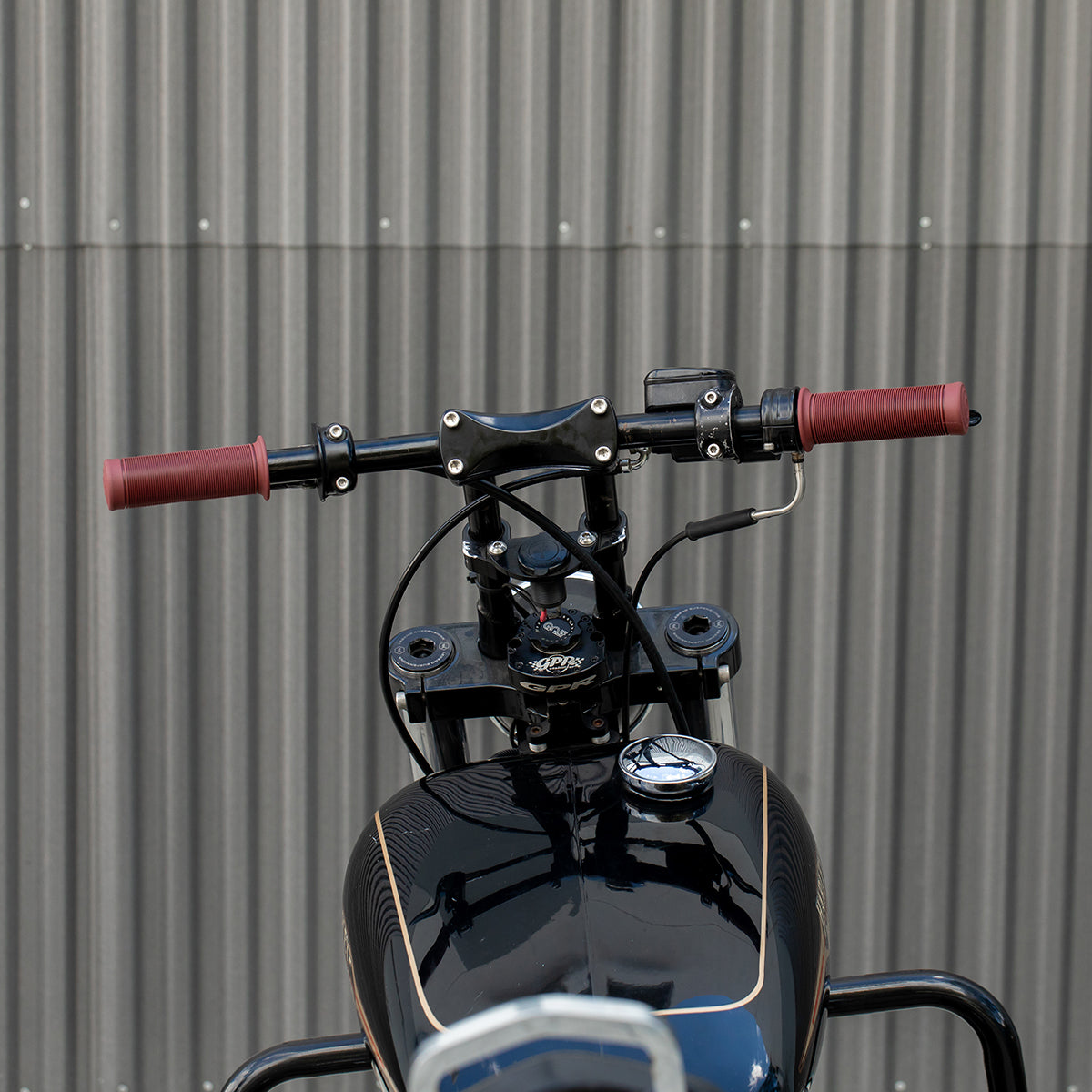 Kung Fu TPV Grips - Oxblood