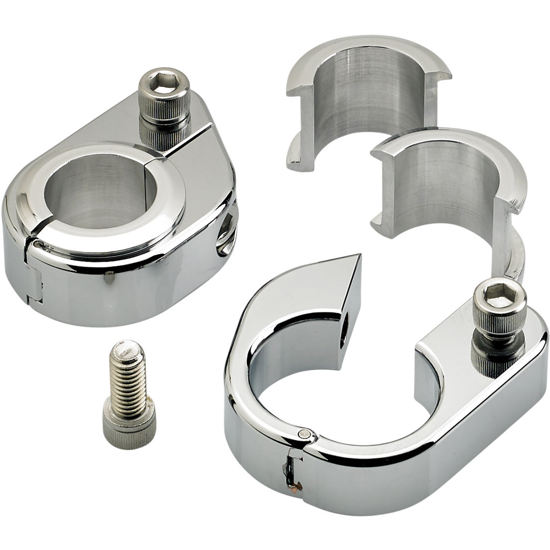 O/S Speed Clamps - Chrome