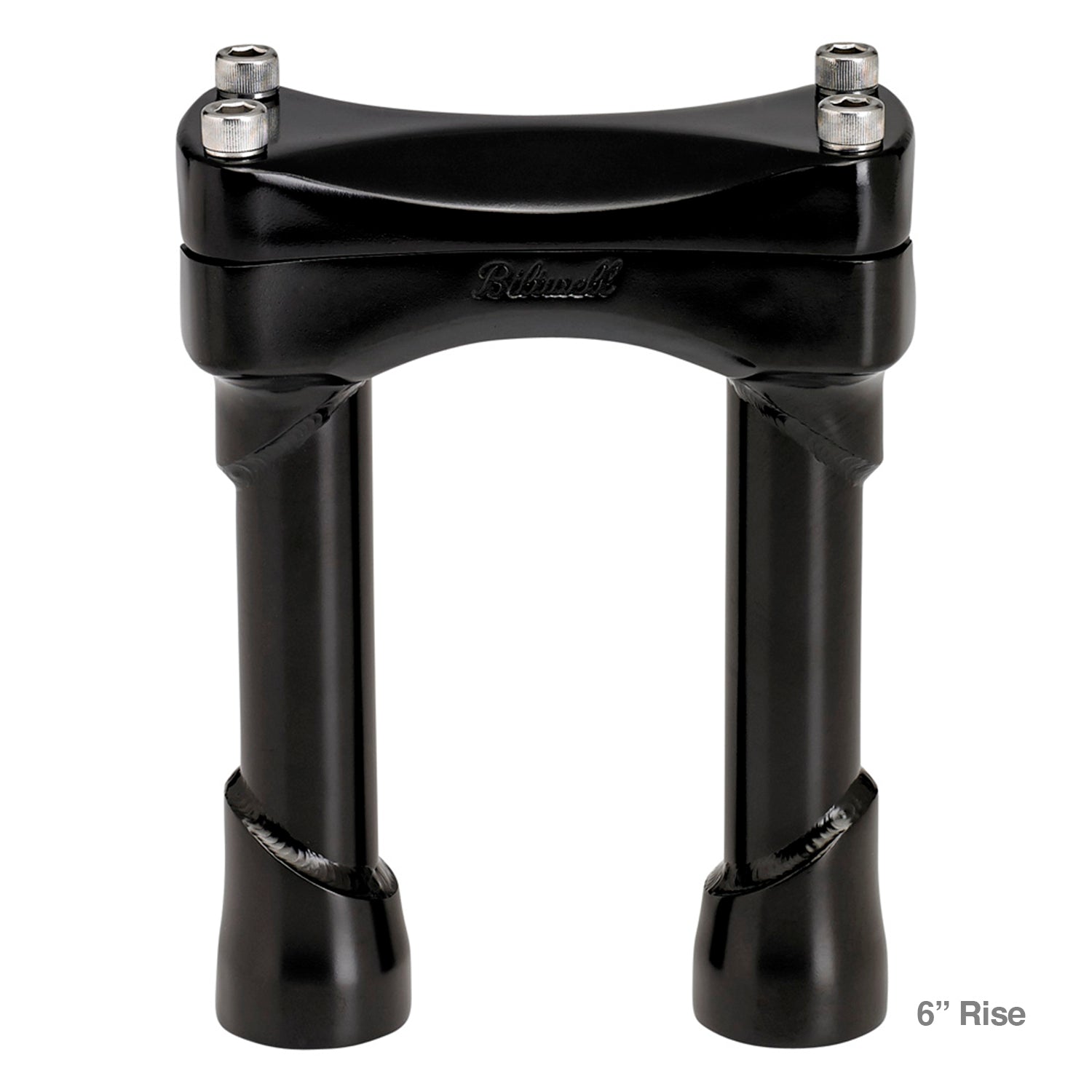 Murdock Risers 6" 8" 10" 12" - Black Electroplate