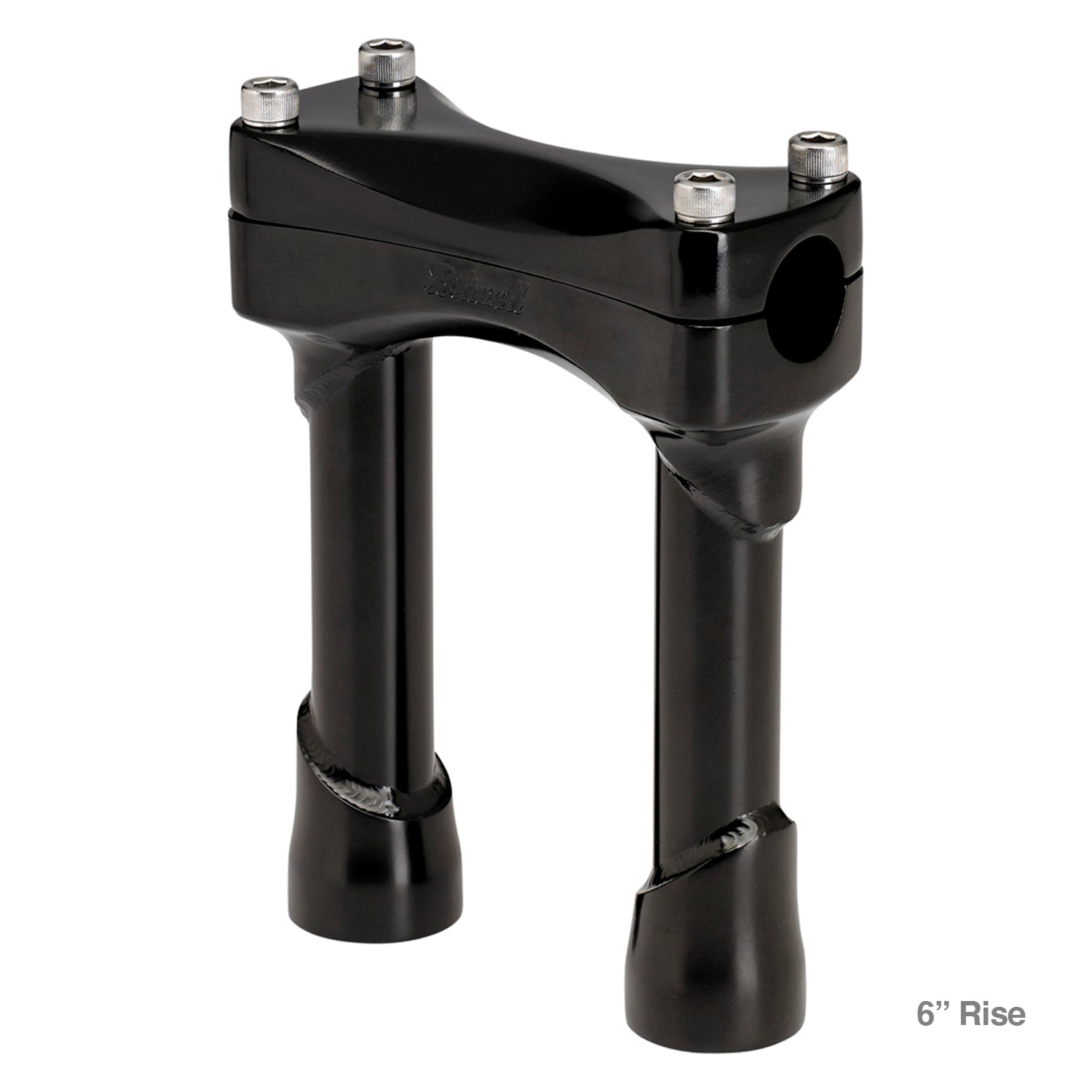 Murdock Risers 6" 8" 10" 12" - Black Electroplate