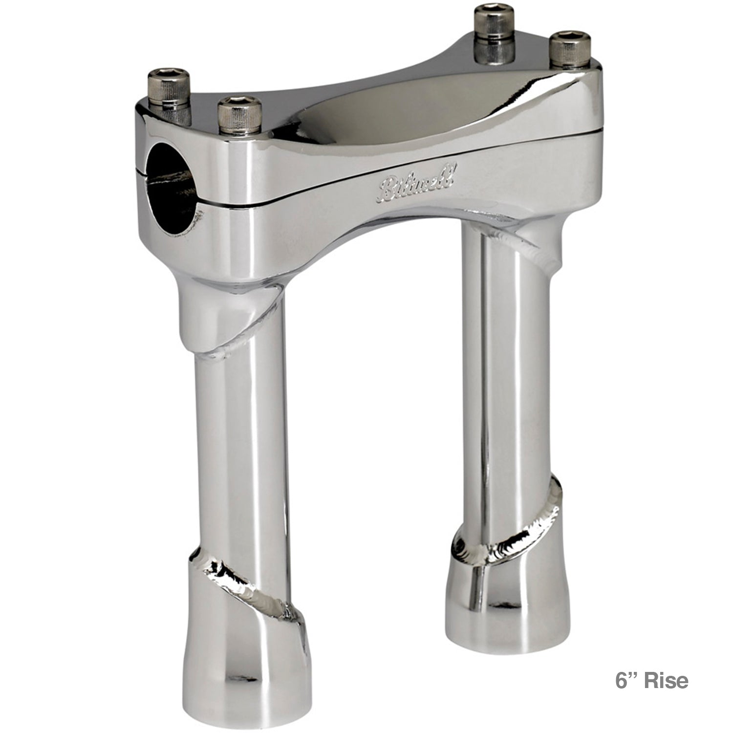 Murdock Risers 6" 8" 10" 12" - Chrome