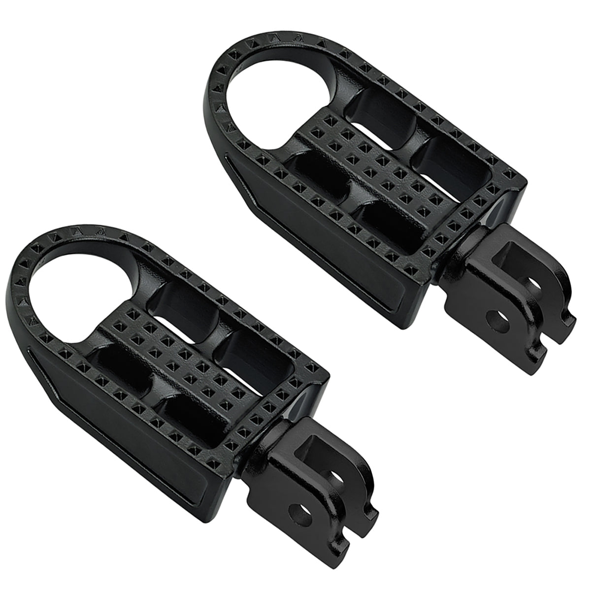 Mushman Foot Pegs HD Rider - Black Electroplate