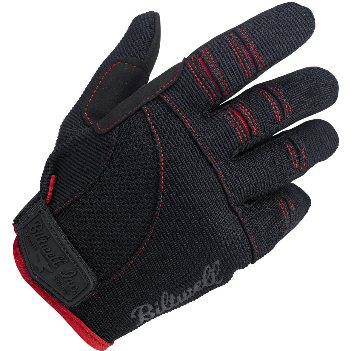 Moto Gloves - Black/Red