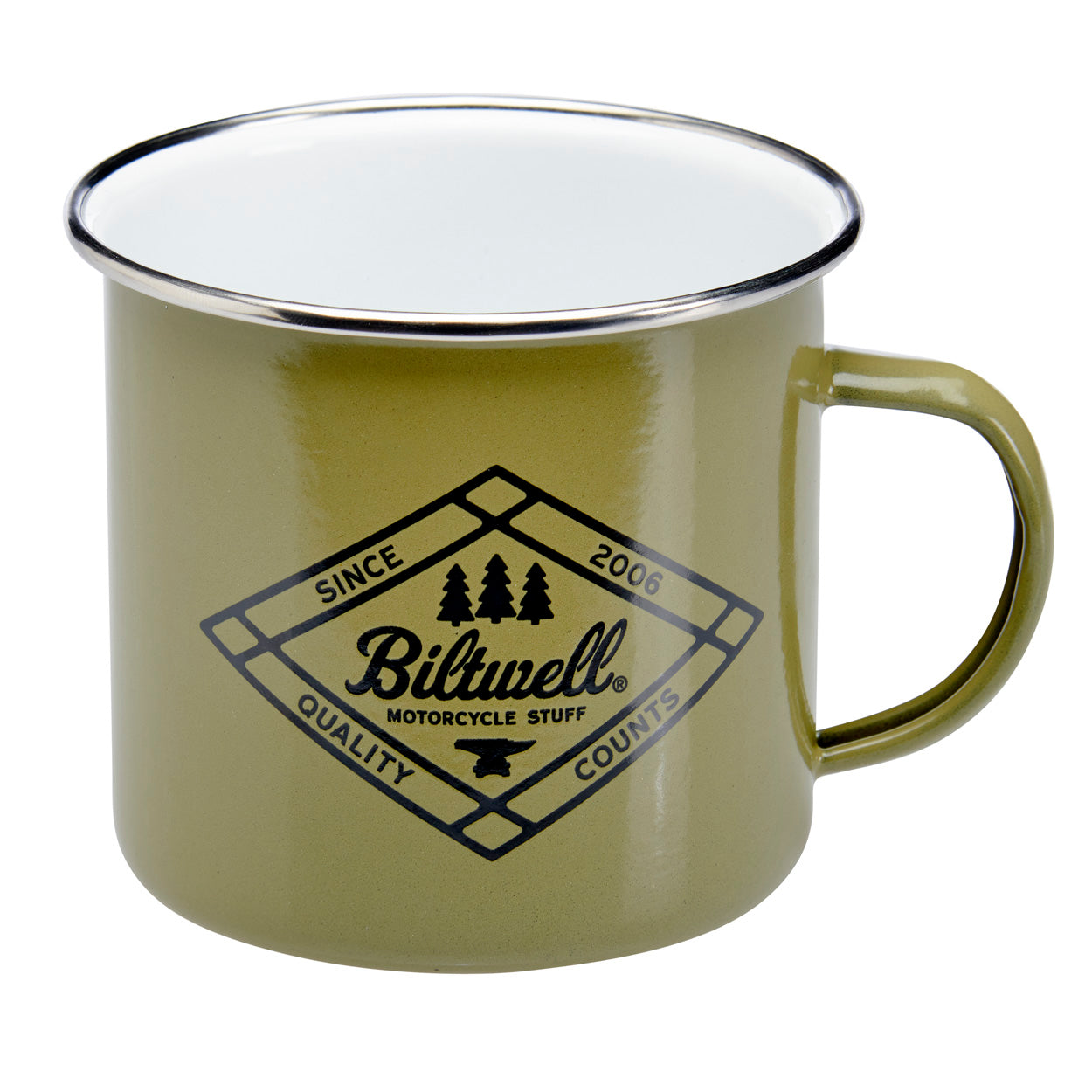 Camp Mug - Quality Counts Green/Black