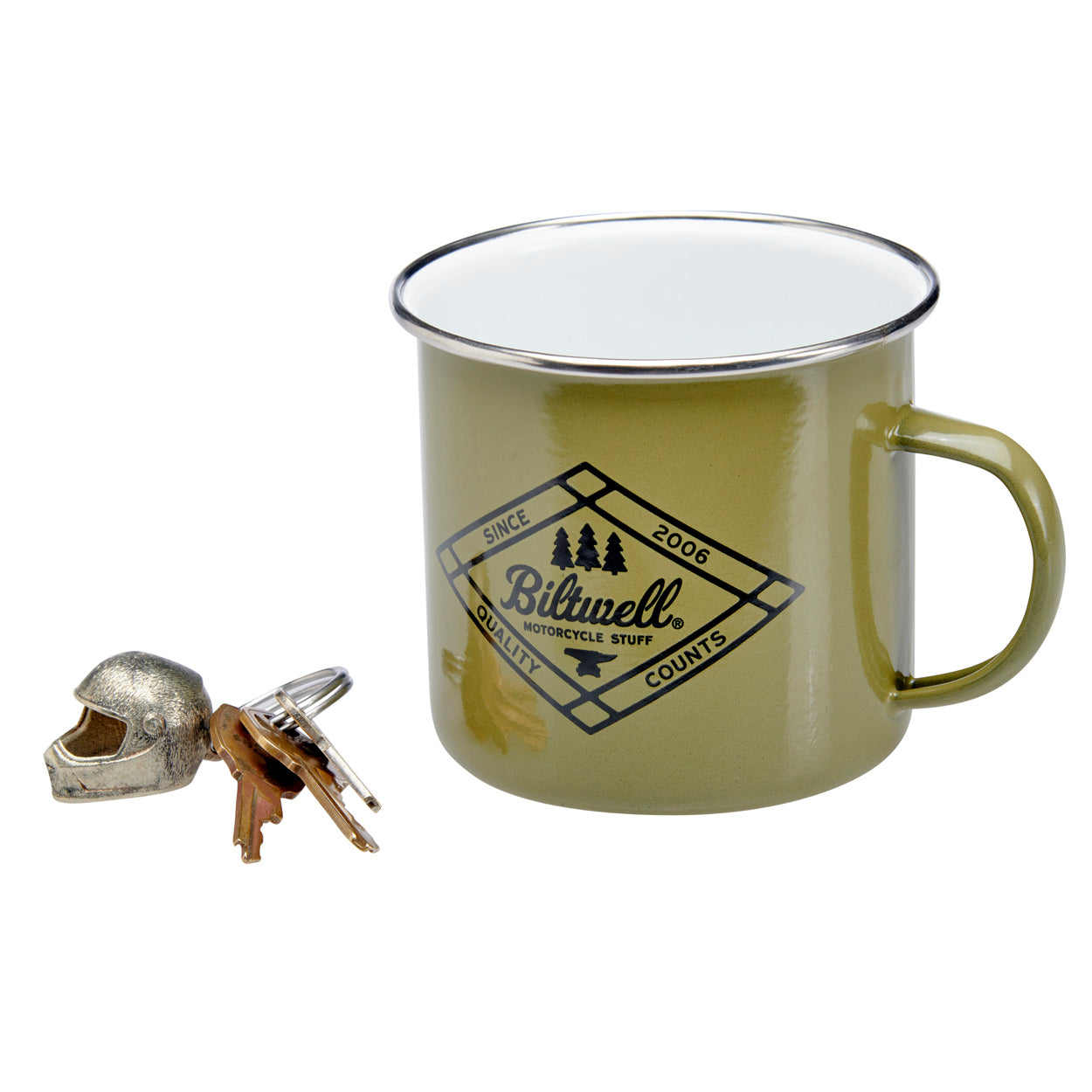 Camp Mug - Quality Counts Green/Black