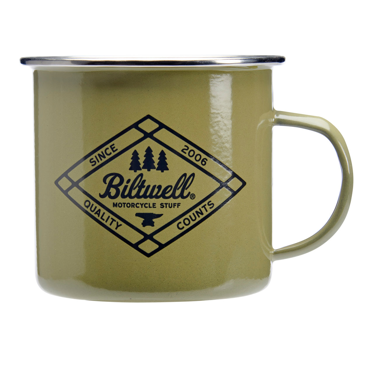 Camp Mug - Quality Counts Green/Black