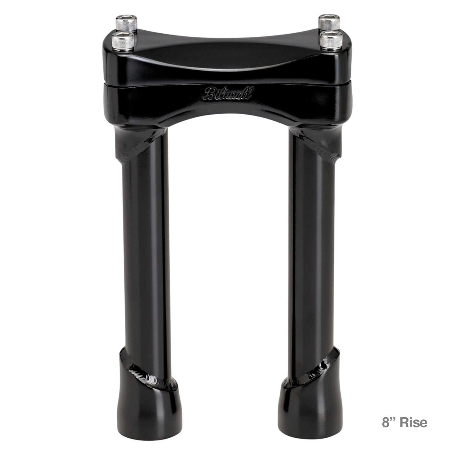 Murdock Risers 6" 8" 10" 12" - Black Electroplate