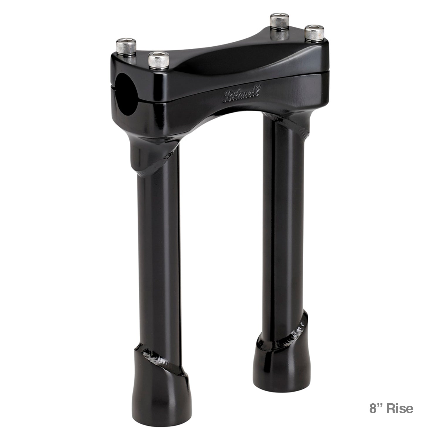 Murdock Risers 6" 8" 10" 12" - Black Electroplate