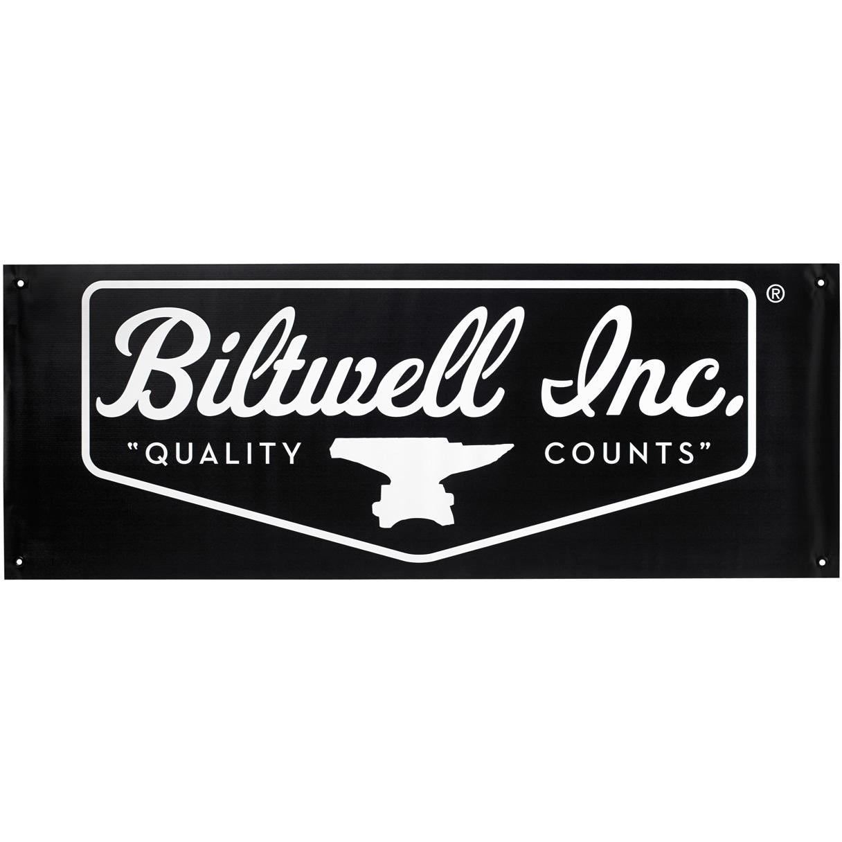Shop Banner - Logo Black/White
