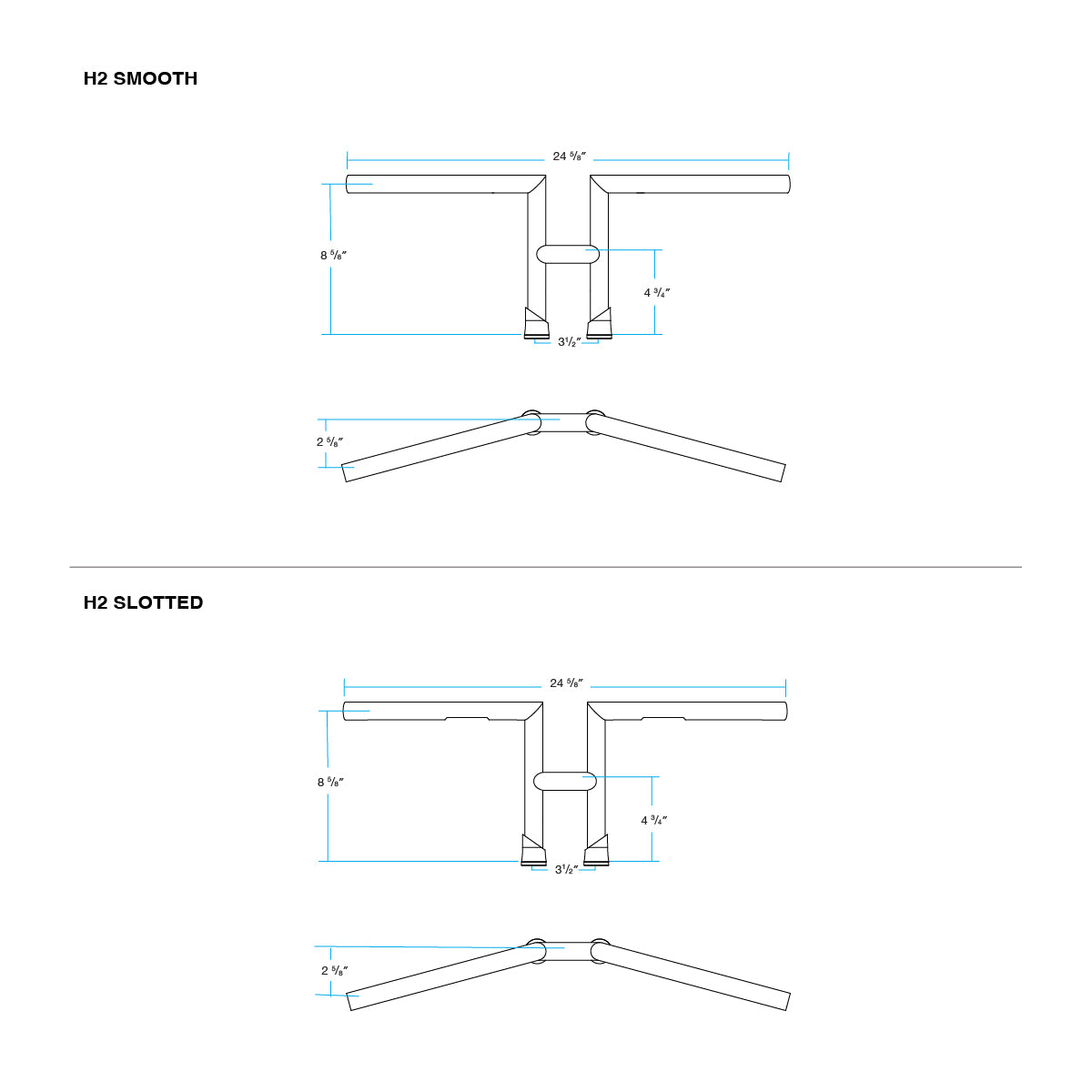 CLOSEOUT H2 - Black Electroplate