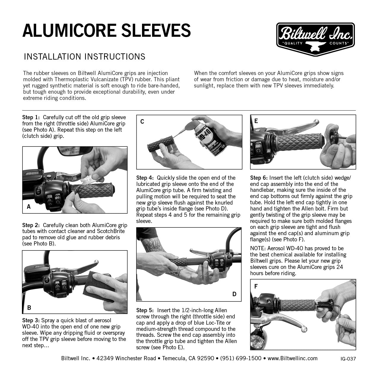AlumiCore Replacement Sleeves - Thruster White