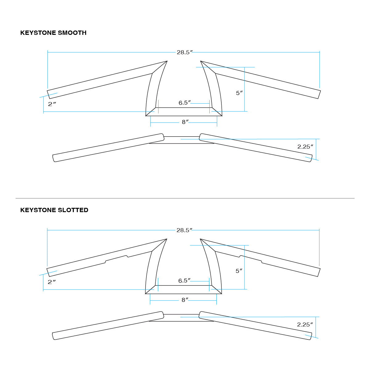 CLOSEOUT Keystone - Chrome