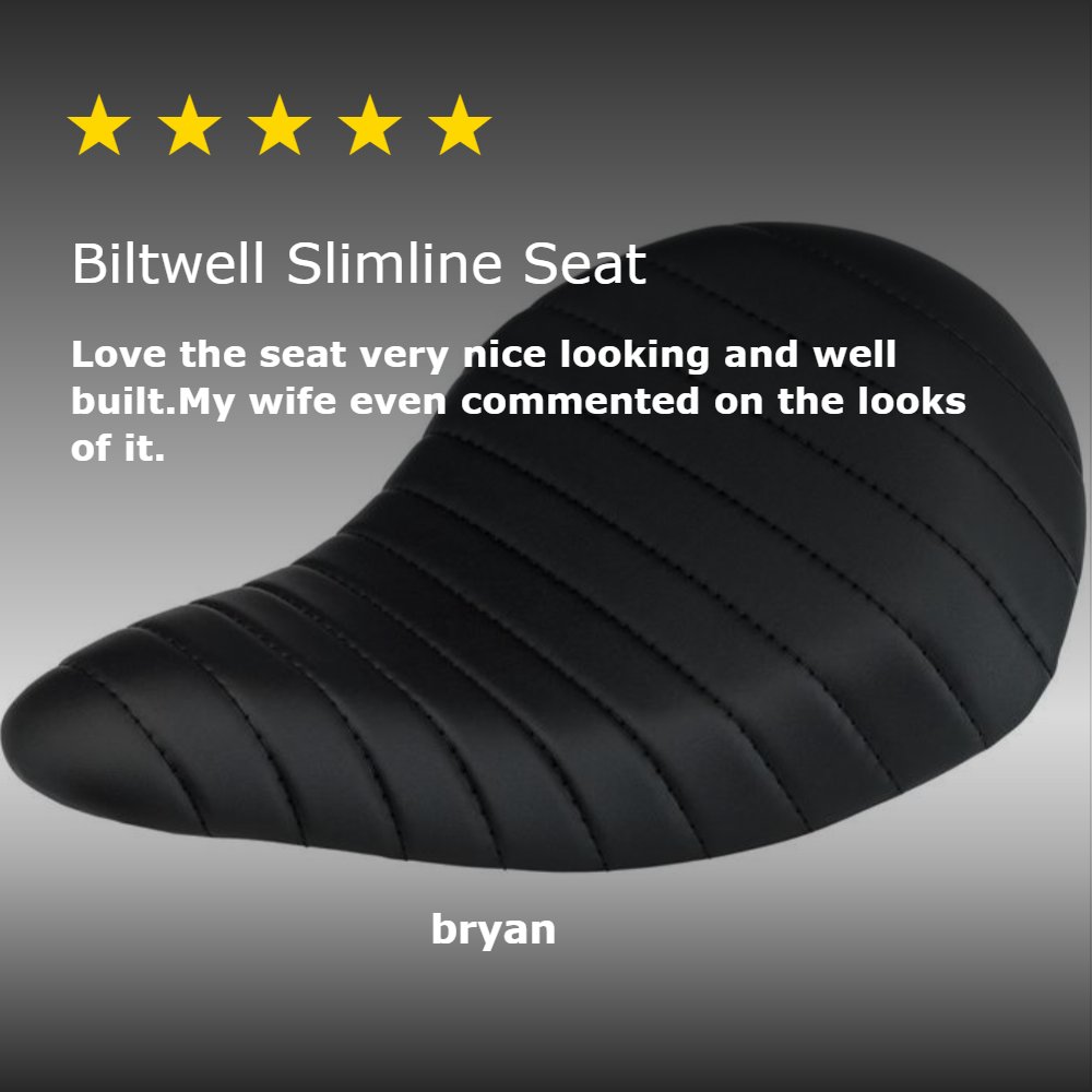 CLOSEOUT Slimline Seat - Tuck n' Roll
