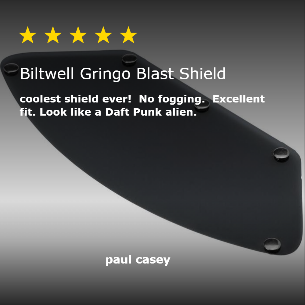 Gringo Blast Shield - Smoke