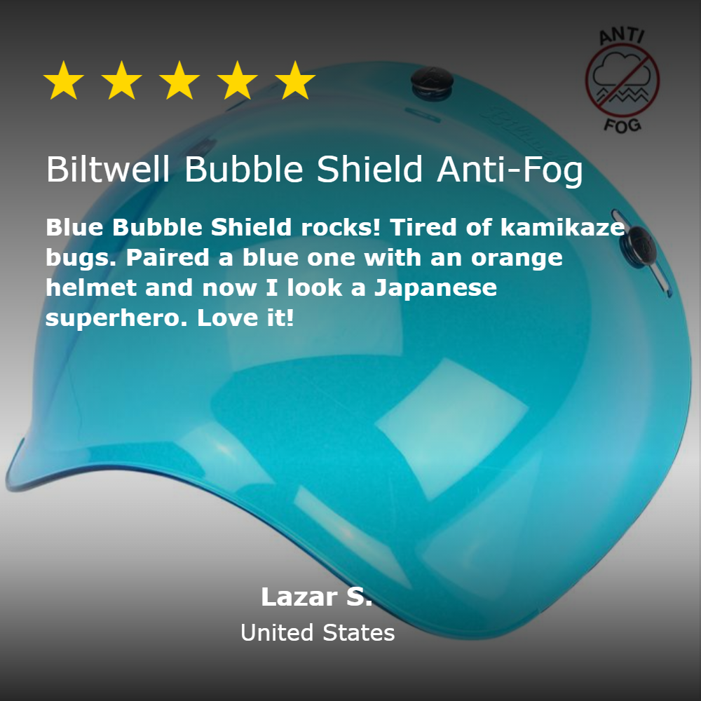 Bubble Shield Anti-Fog - Blue