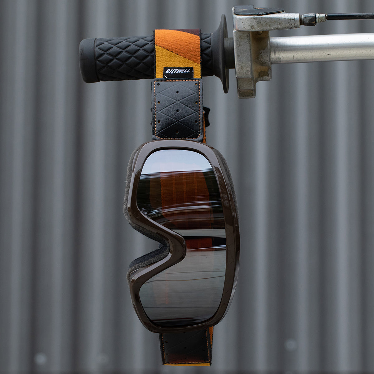 Overland 2.0 Goggle Lens - Chrome Mirror / Brown