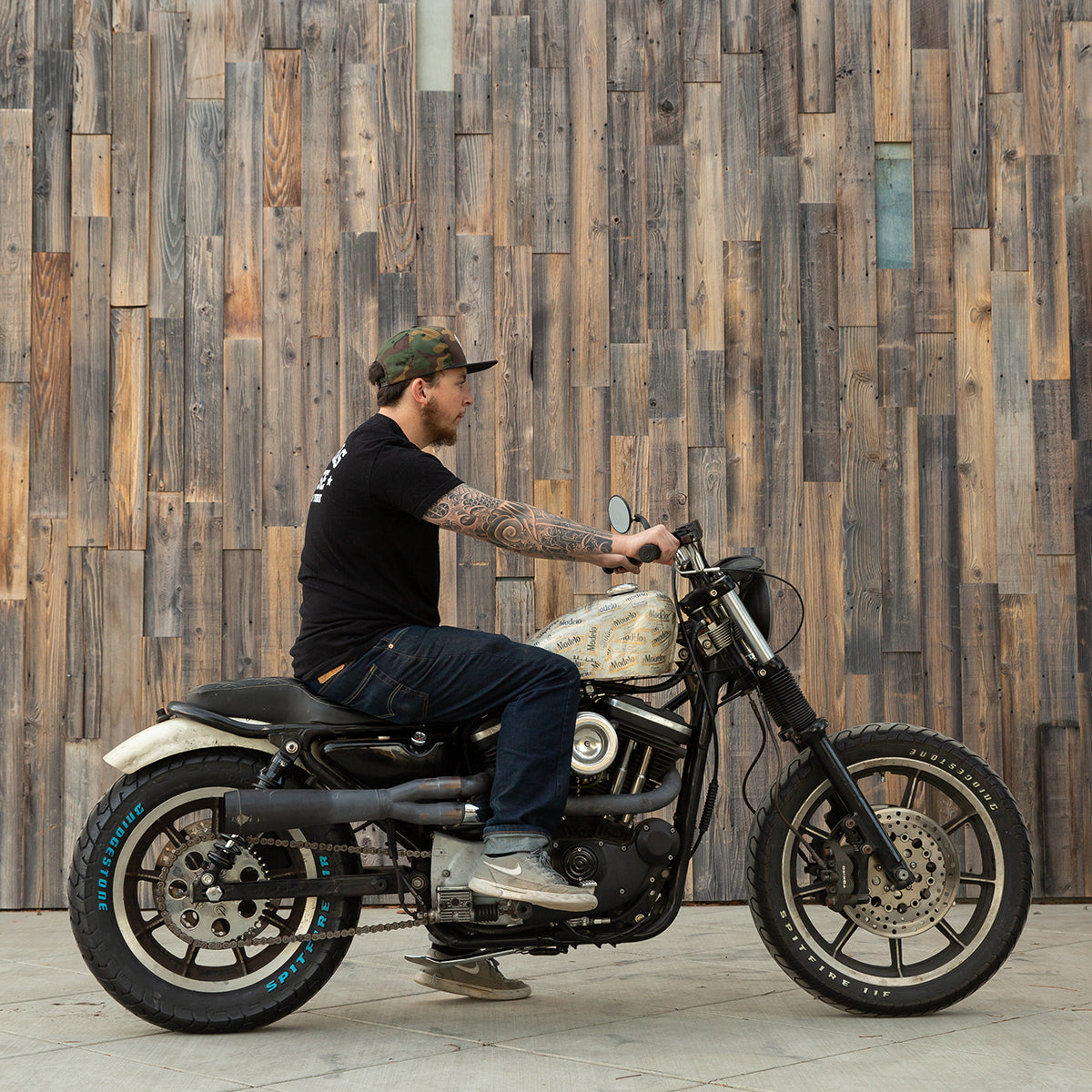 CLOSEOUT Mustache - Chrome