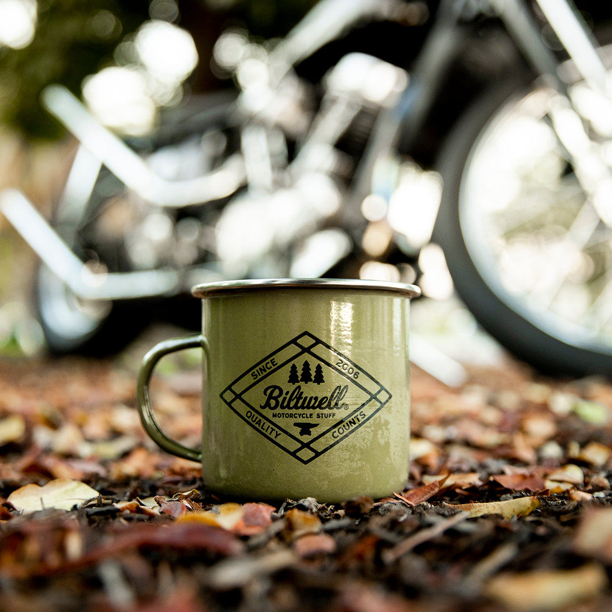 Camp Mug - Quality Counts Green/Black