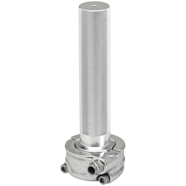 Cast Whiskey Throttle 7/8&quot; Single - Polished