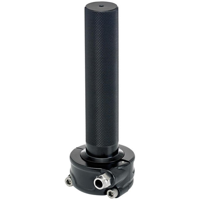 Cast Whiskey Throttle 7/8&quot; Single - Black