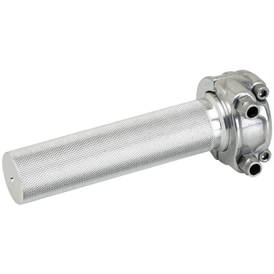 Cast Whiskey Throttle 1" Dual - Polished