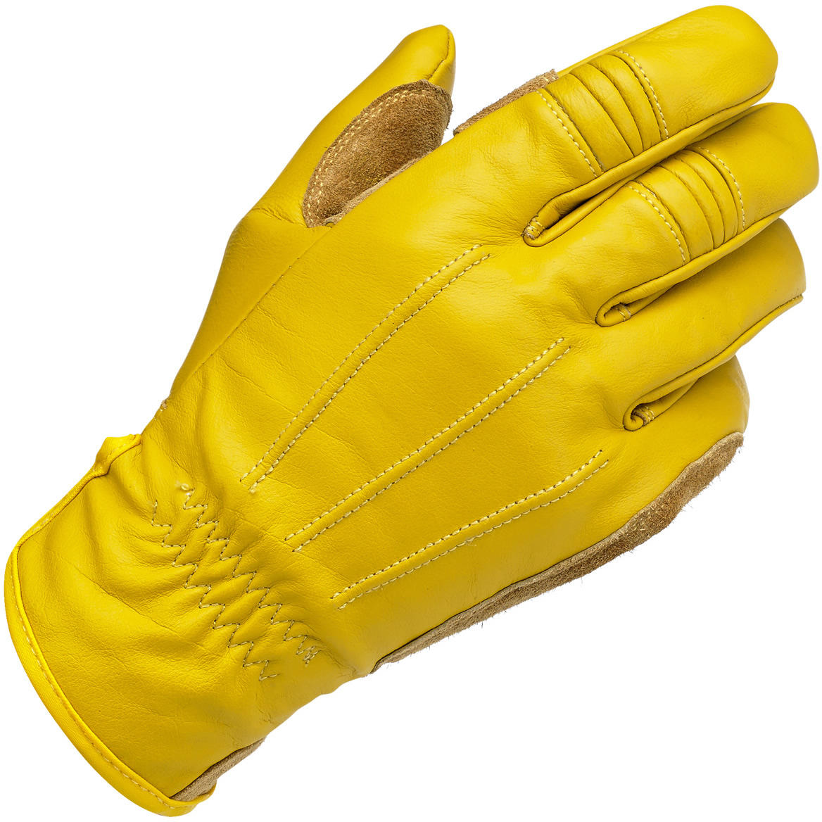 Biltwell Work Gloves (Gold, Medium)