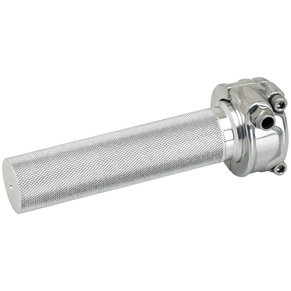 Cast Whiskey Throttle 1" Single - Polished