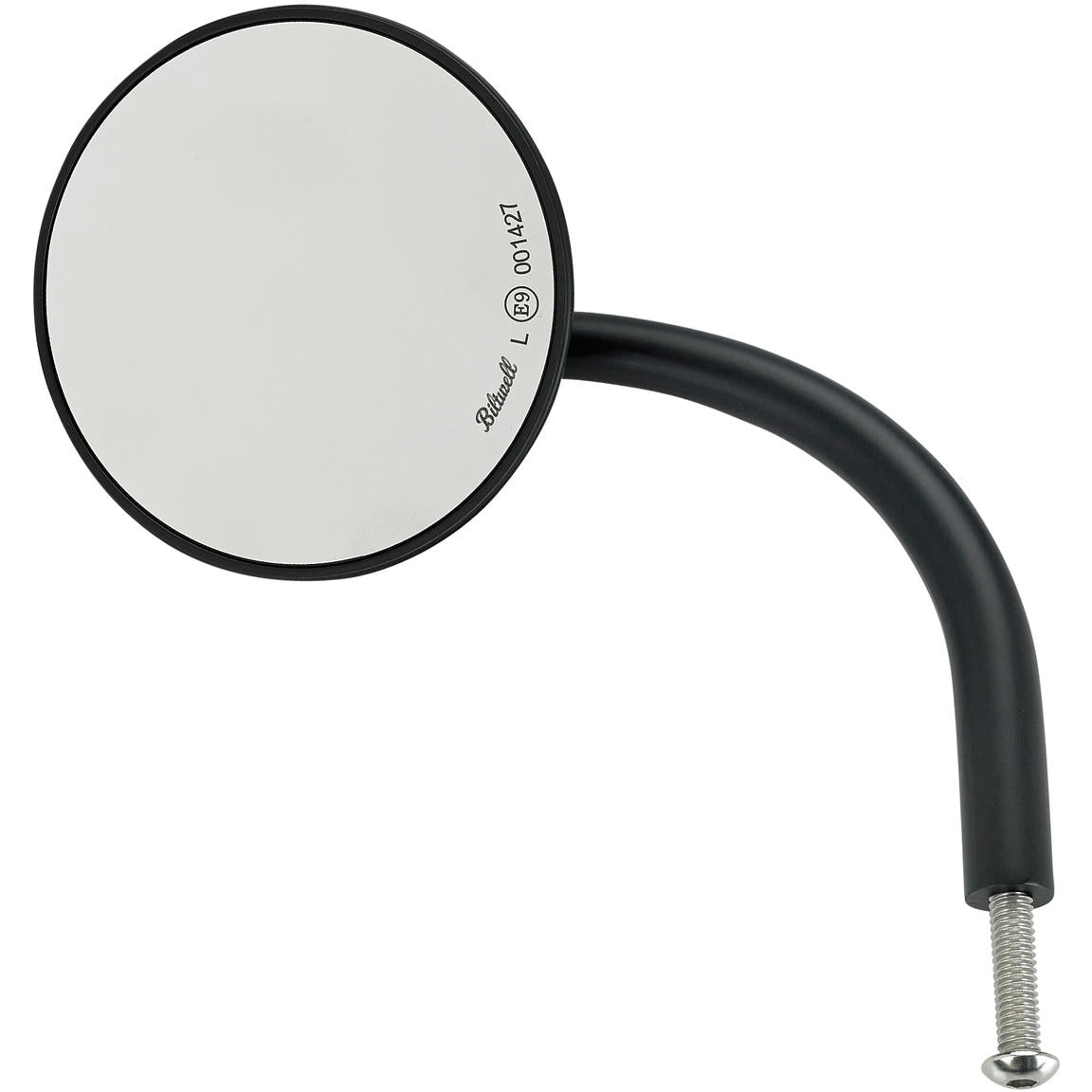 Utility Mirror Round CE Perch Mount - Black