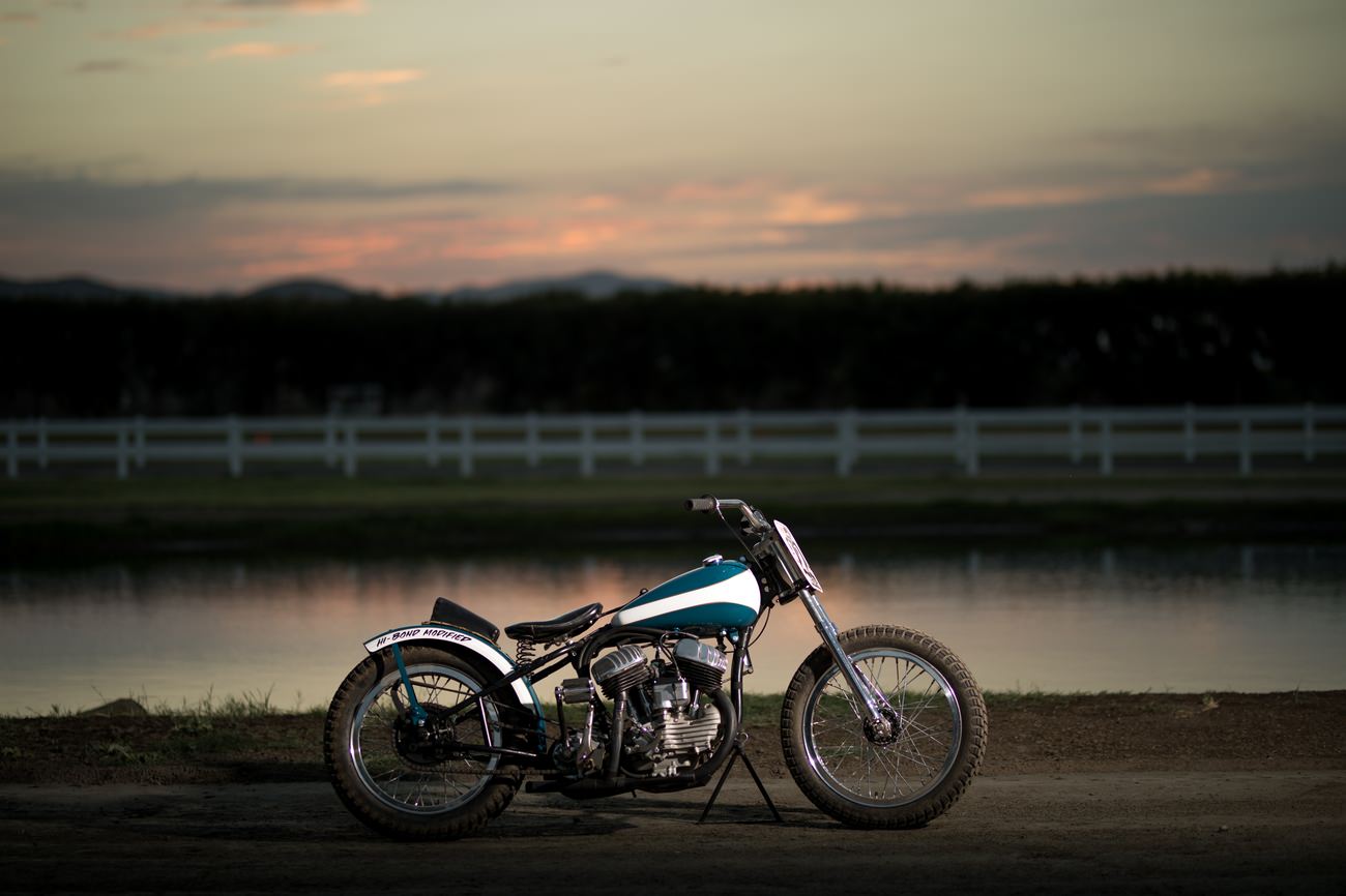 Bill's 1941 Harley Davidson Flat Tracker