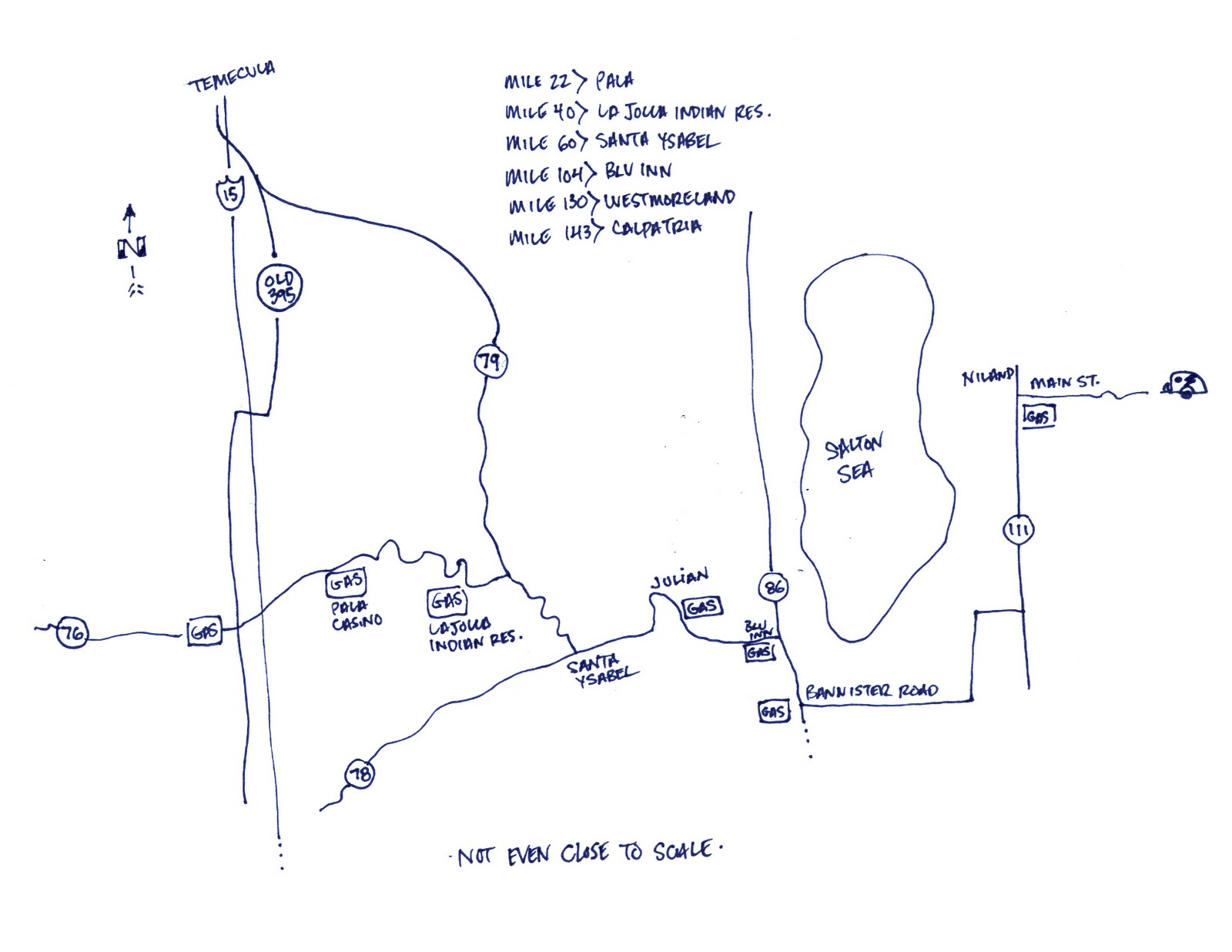 Slight Route Change