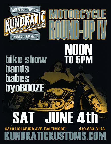 Kundratic Motorcycle Round Up June 4th