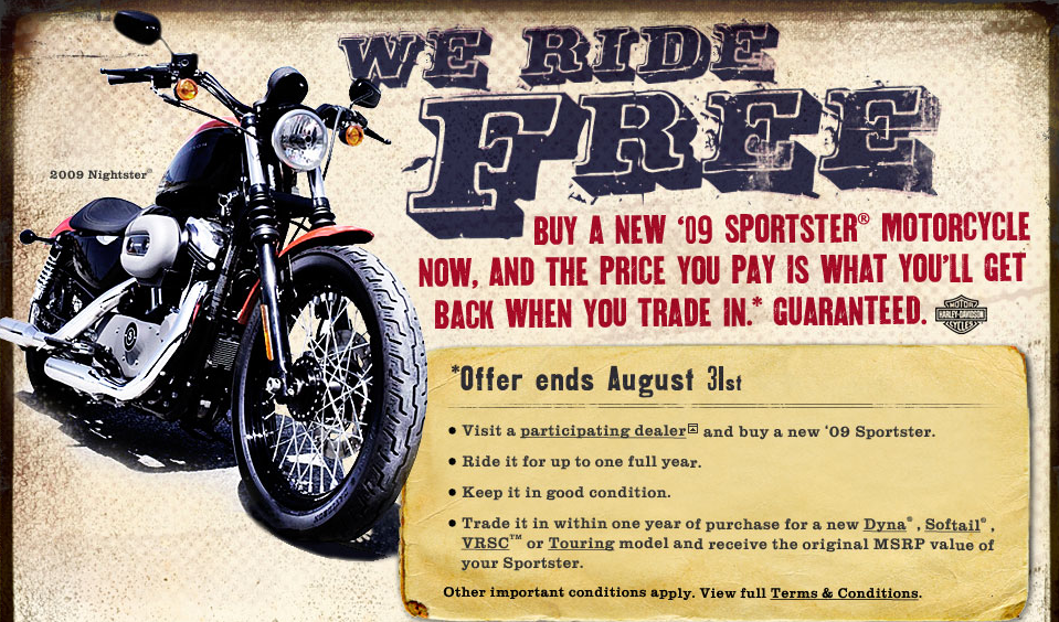 We Ride Free…