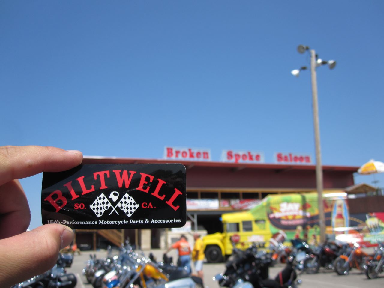 Jake from his trip to Sturgis