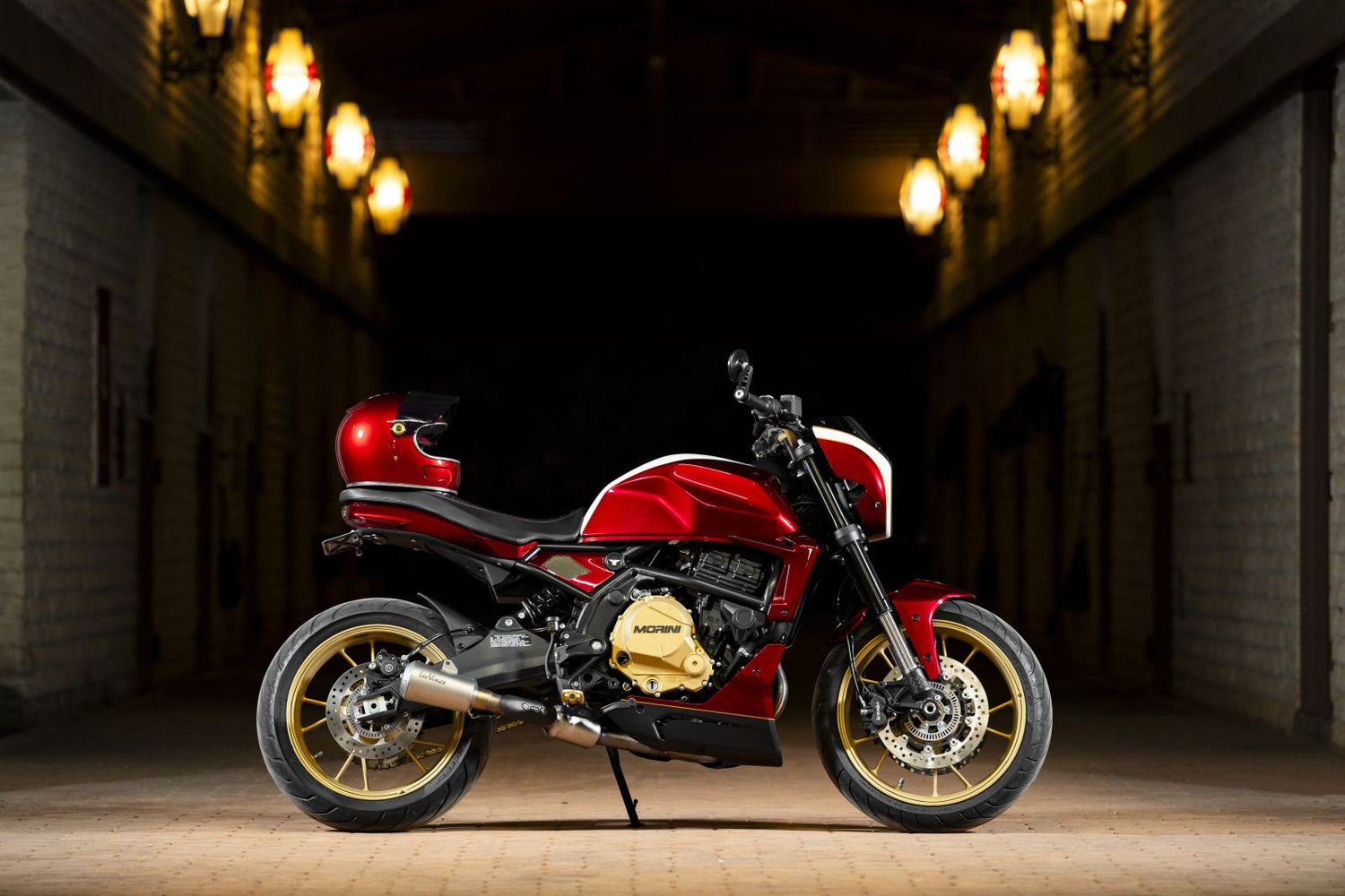 The Biltwell + Moto Morini STR Sport Collab