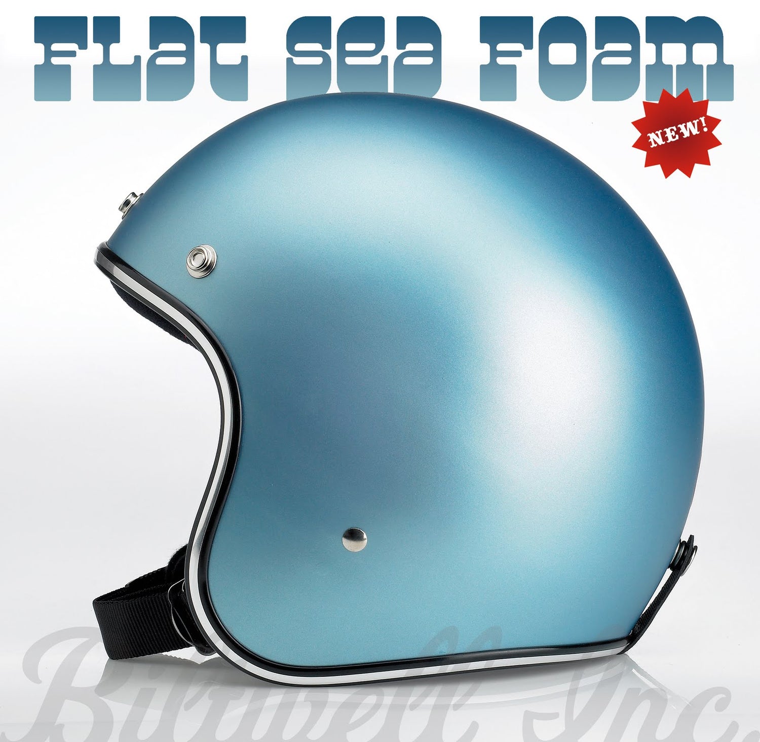 Flat Sea Foam Blue