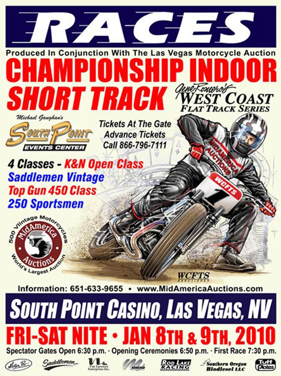 Las Vegas Indoor Dirt Track Races