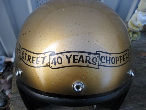 Street Chopper 40th Anniversary Helmets